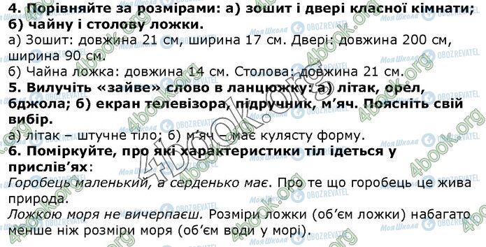 ГДЗ Природознавство 5 клас сторінка Стр.29 (4-6)